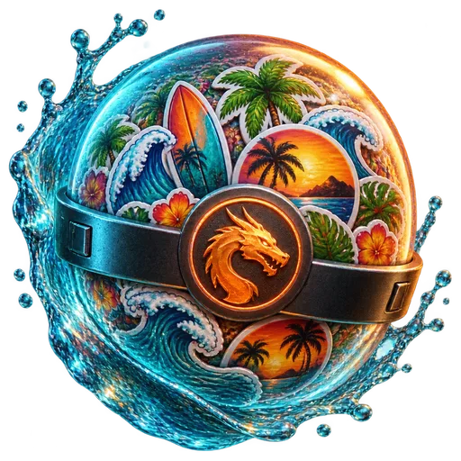 Riptide Surf Shop Sticker Collection